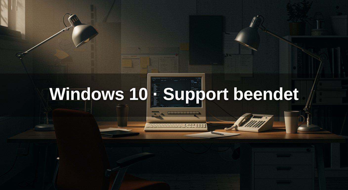Windows 10 Support-Ende: Was Ihr Betrieb jetzt tun sollte
