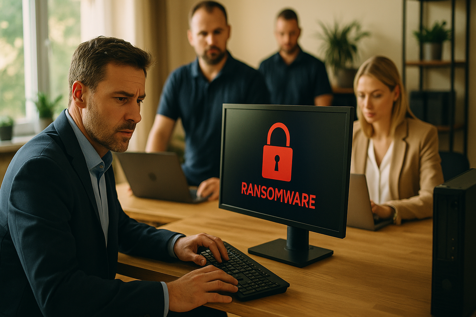 IT-Sicherheit und Ransomware-Schutz für KMU – so schützen Sie Ihren Betrieb
